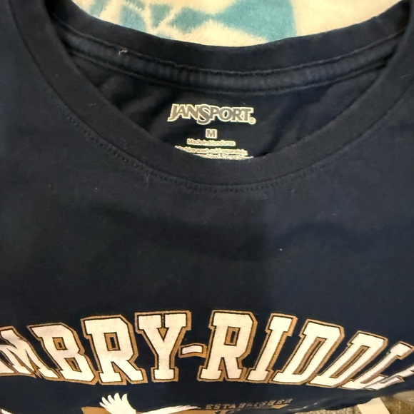 Jansport Dark Blue Embry-Riddle Tee - Picture 2 of 2